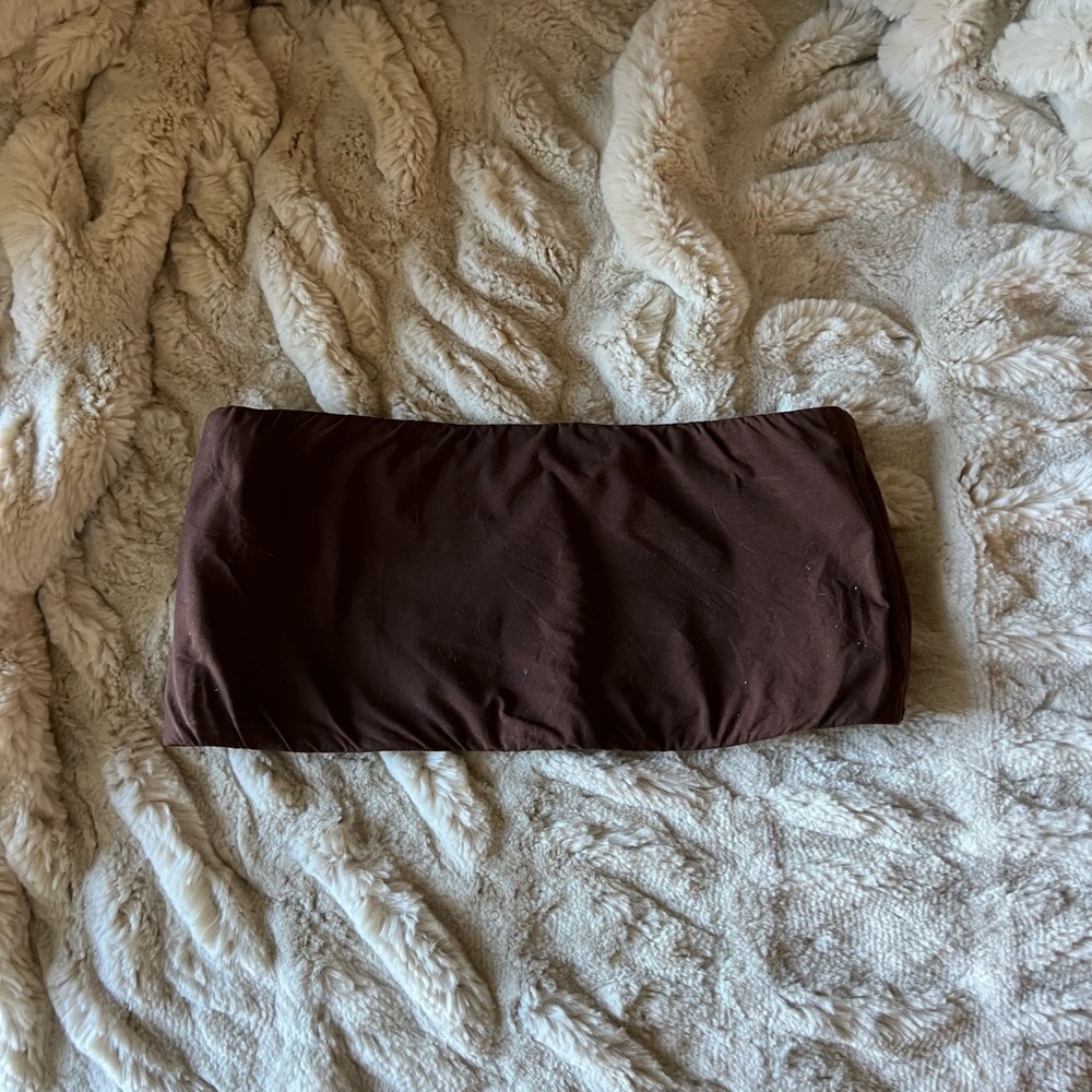 Skims fits everybody bandeau bra cocoa